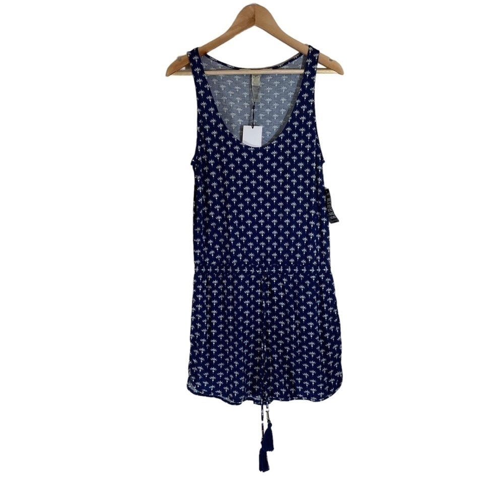 Diane Von Furstenburg Printed Scoop Neck Romper NWT